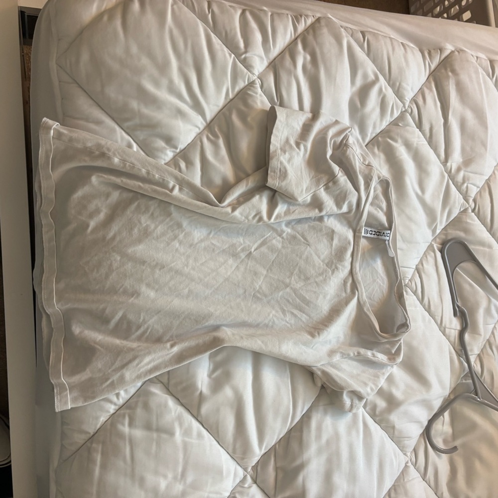 Divided White Short Sleeve Tee